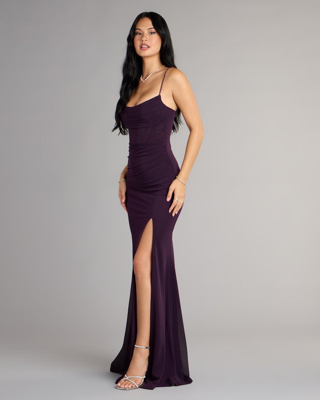 Serving soft glam with every step, the Marabella Mesh Corset Mermaid Formal Dress is the perfect prom dress for unforgettable photos and a glow-up you’ll feel all night.