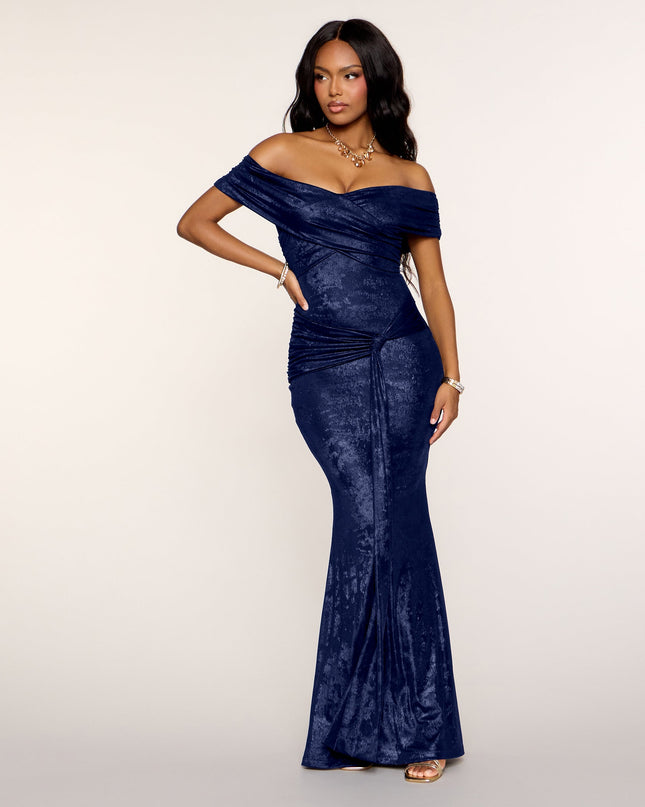 Keria Sash Mermaid Formal Dress