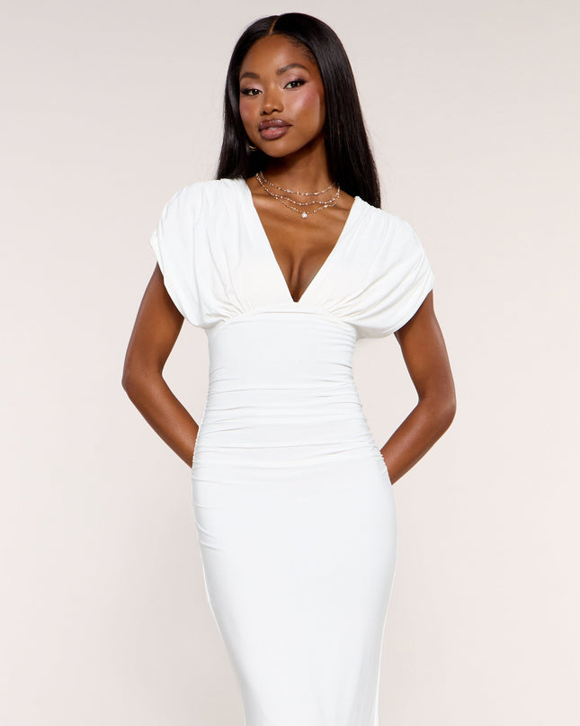 Sleek Silhouette Mermaid Maxi Dress