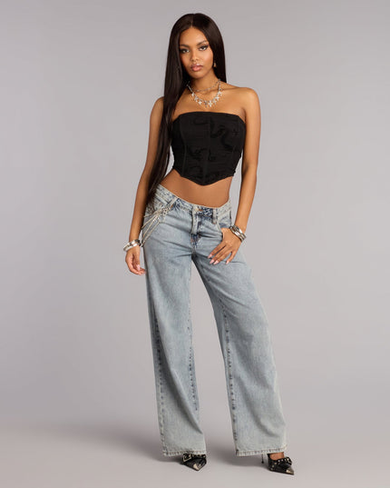 Dragon Daze Mesh Bustier Top