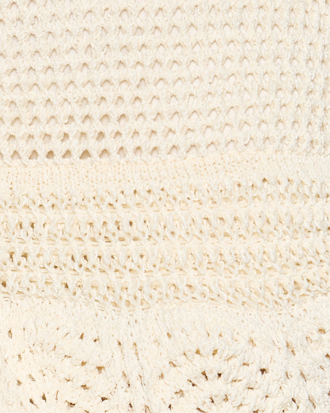 Island Twirl Crochet Mini Skort