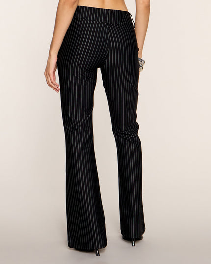 Line Up Pinstripe Flare Pants