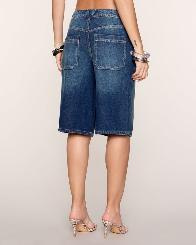 Off Duty Denim Mid-Rise Jorts