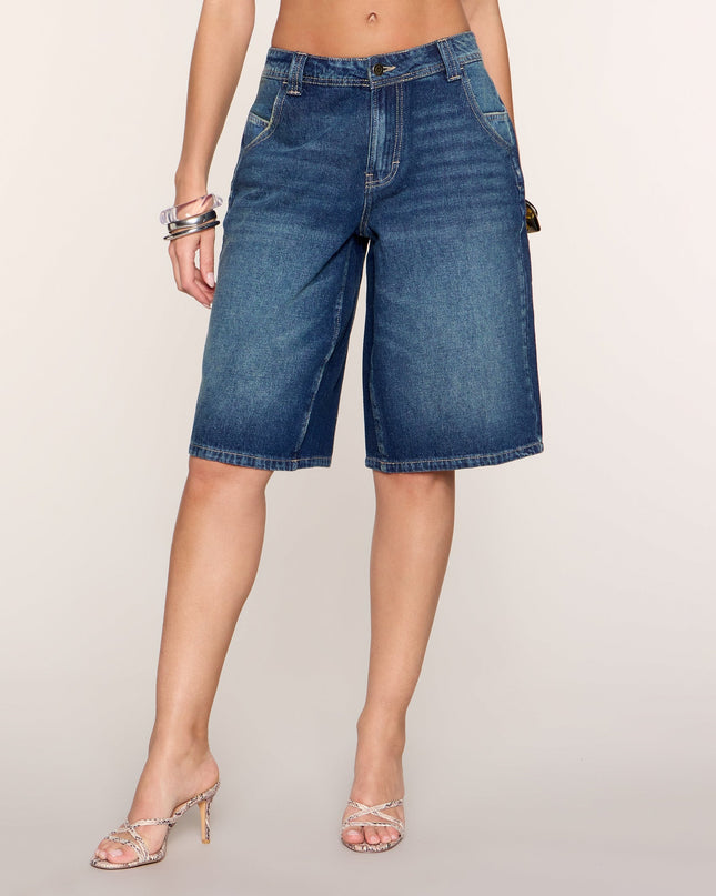 Off Duty Denim Mid-Rise Jorts