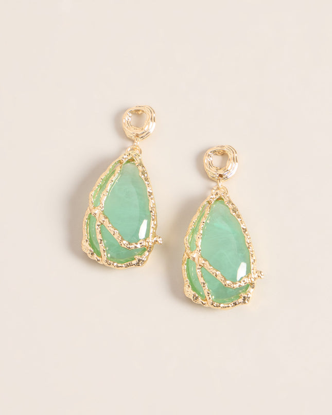 Dinner Plans Stone Earrings