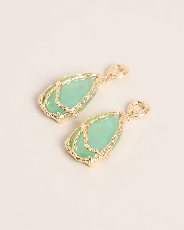 Dinner Plans Stone Earrings