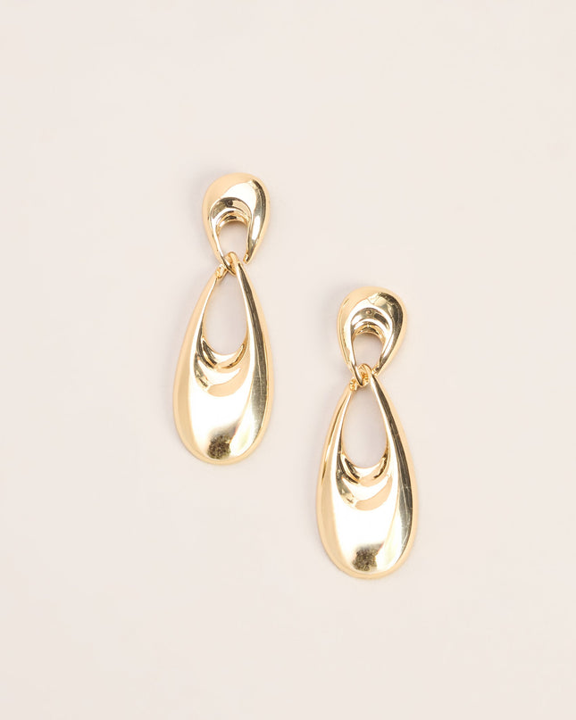 Liquid Logic Sculpted Drop Earrings