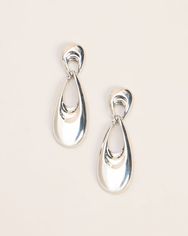 Liquid Logic Sculpted Drop Earrings