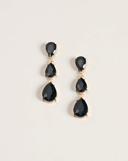 Statement Chic Gemstone Earrings