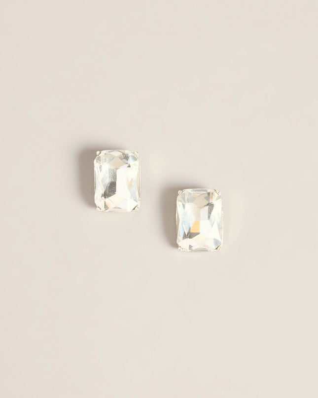 Instant Glam Rhinestone Statement Stud Earrings