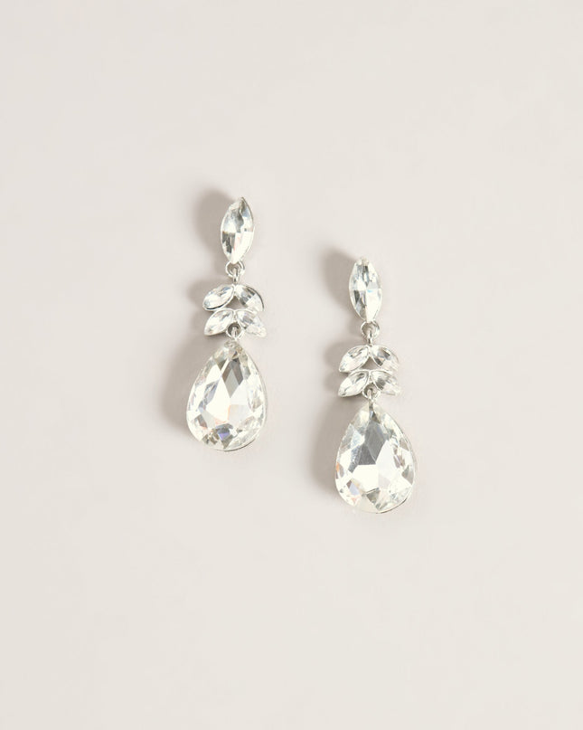 Finishing Touch Rhinestone Drop Earrings