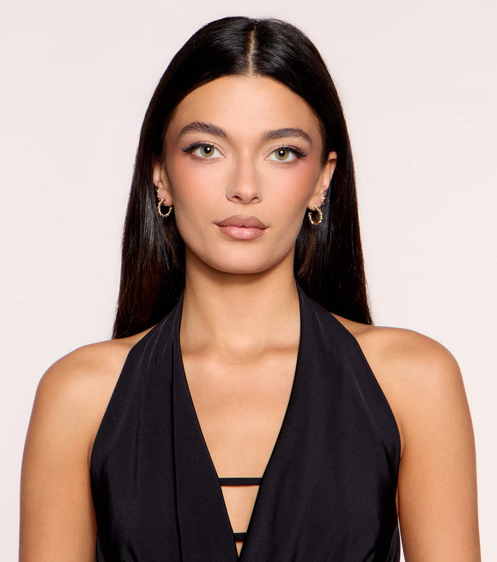 Mix It Up Stud And Hoop Earrings Set