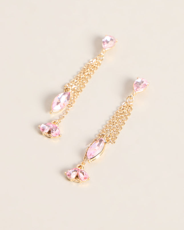 Statement Glamour Fringe Earrings