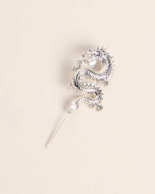 Dragon Detail Sculpted Ear Cuff Earring