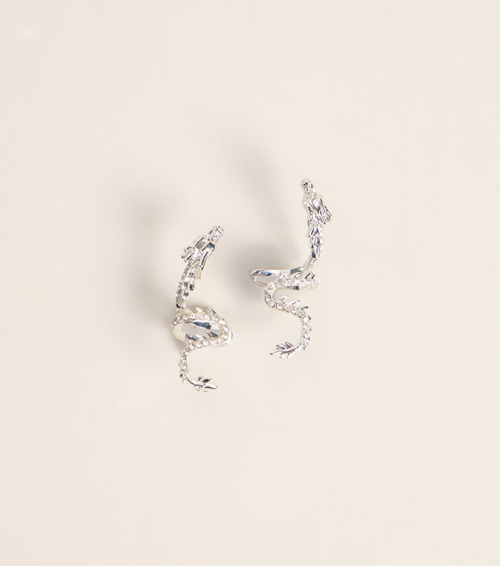 Bring Some Edge Dragon Ear Cuff Set