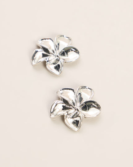 Island Bloom Flower Stud Earrings