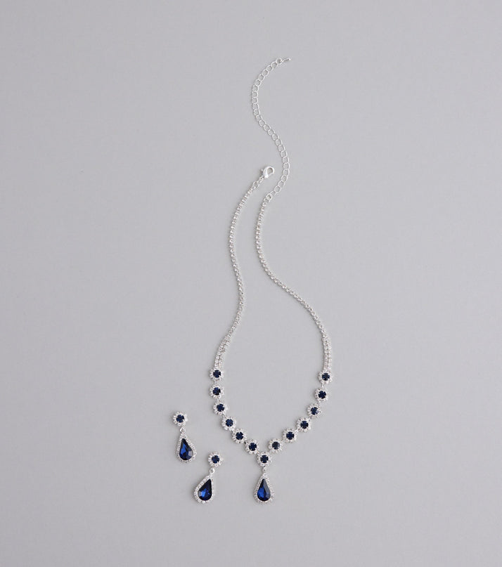 Rare Elegance Necklace And Earrings Set