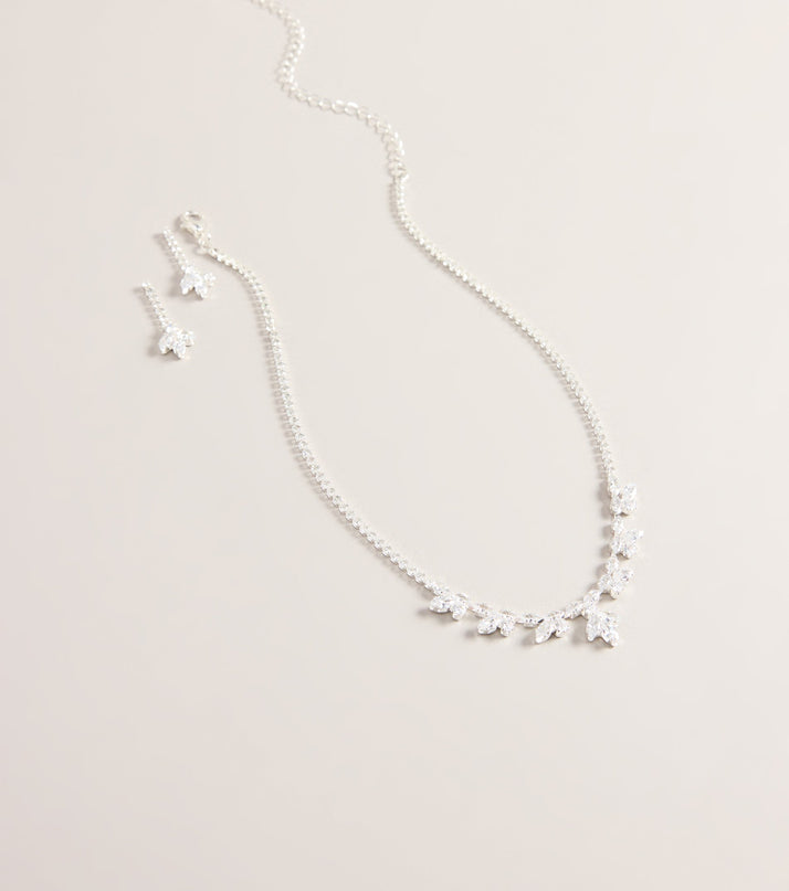 Wishful Thinking Cubic Zirconia Jewelry Set