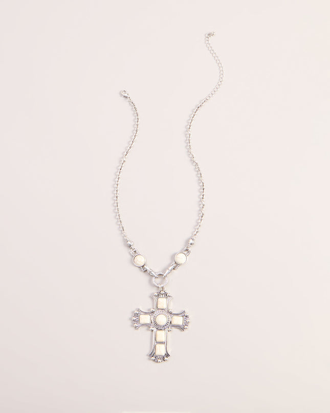 Chic Statement Cross Pendant Necklace