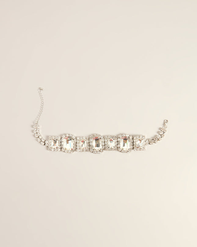 Shine Statement Rhinestone Choker Necklace
