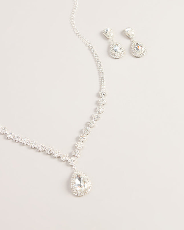 Dressed In Glamour Rhinestone Jewelry Set