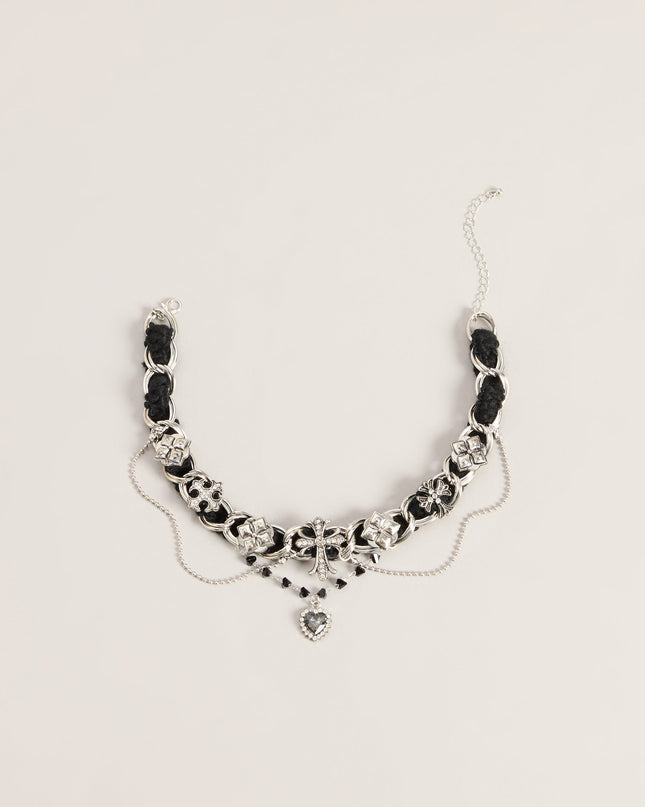 Dark Charm Gothic Collar Necklace