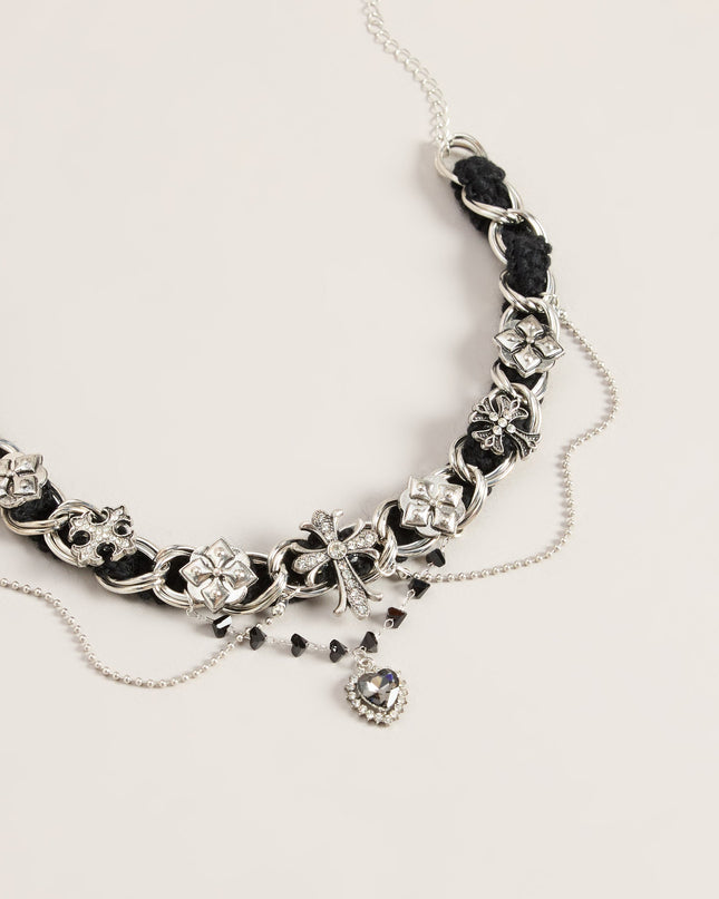 Dark Charm Gothic Collar Necklace
