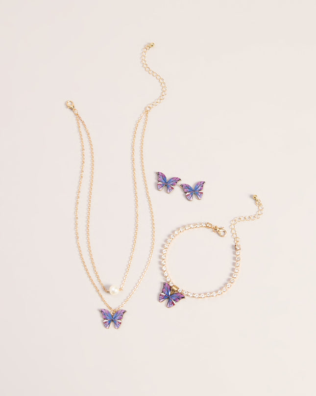 Pretty Little Flutter Jewelry Set