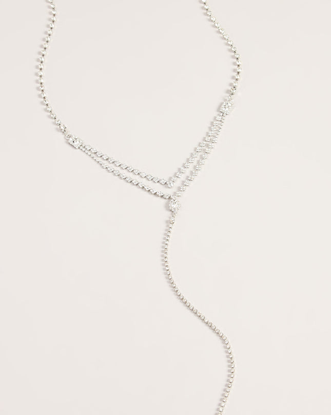 Refined Radiance Rhinestone Necklace