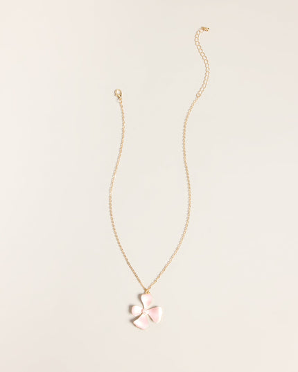 Petal Crush Floral Pendant Necklace