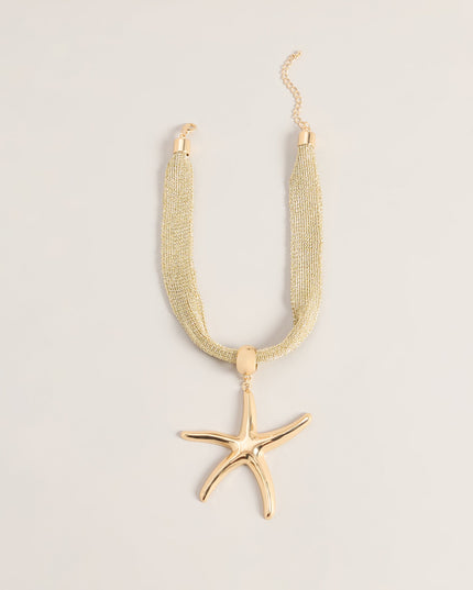Coastal Crush Starfish Statement Necklace