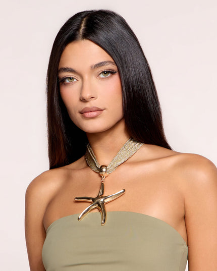Coastal Crush Starfish Statement Necklace