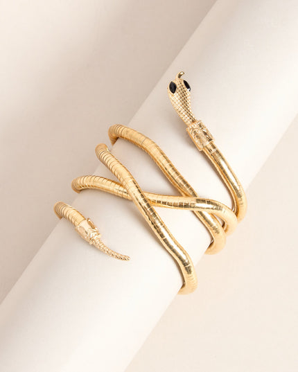 Wrapped In Power Snake Bracelet