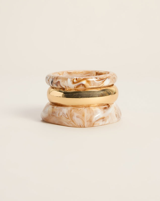 Curated Chic Three-Piece Bracelet Set