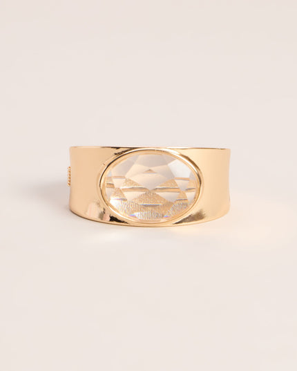 Bold Detail Stone Bracelet