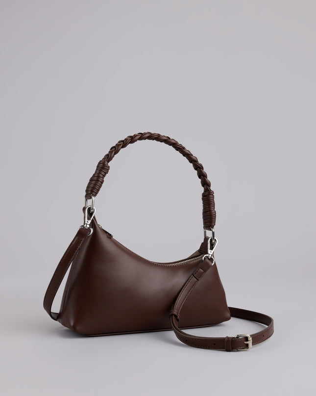 Carried Away Braided Strap Shoulder Bag