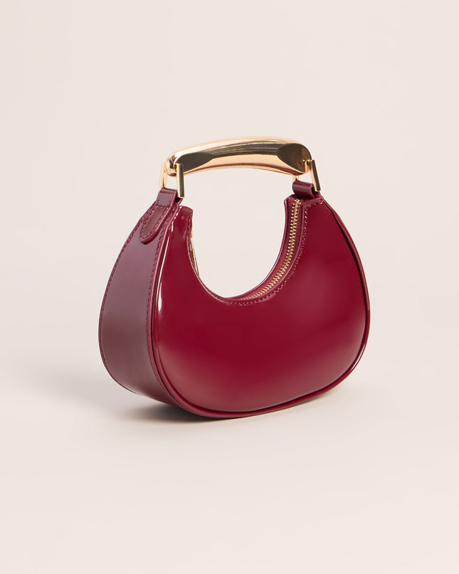 Handle With Flair Patent Mini Handbag