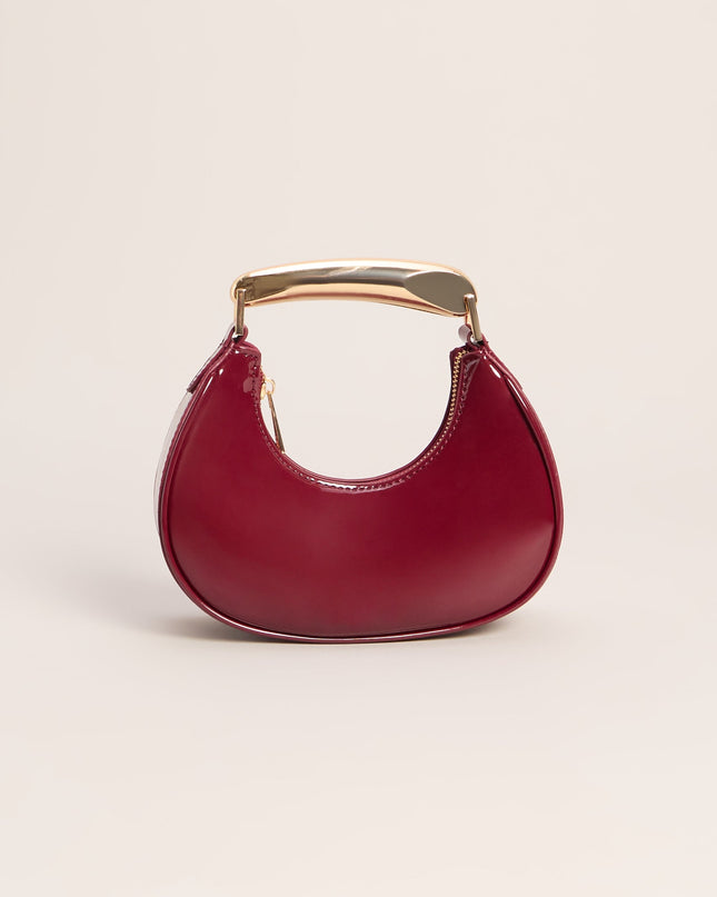 Handle With Flair Patent Mini Handbag
