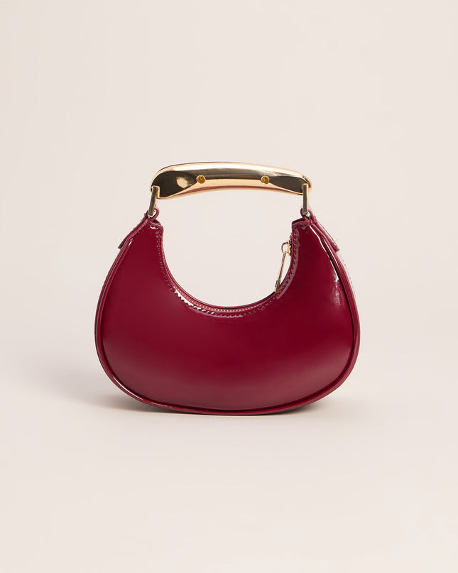 Handle With Flair Patent Mini Handbag