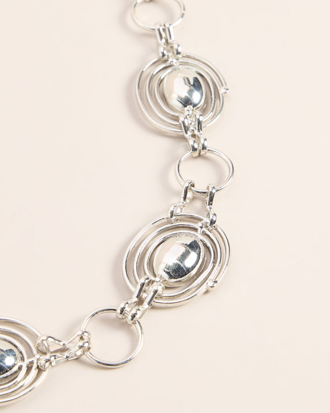 Statement Swirl Concho Chain Belt