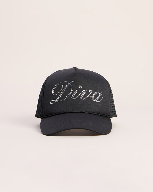 Diva Rhinestone Trucker Hat