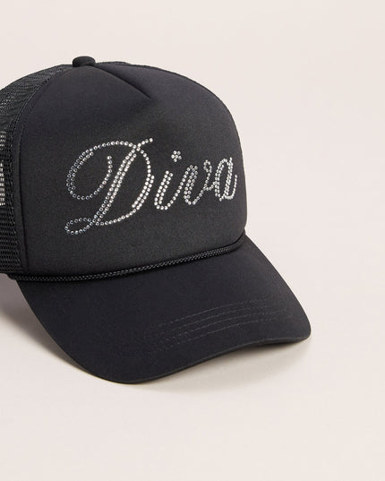 Diva Rhinestone Trucker Hat