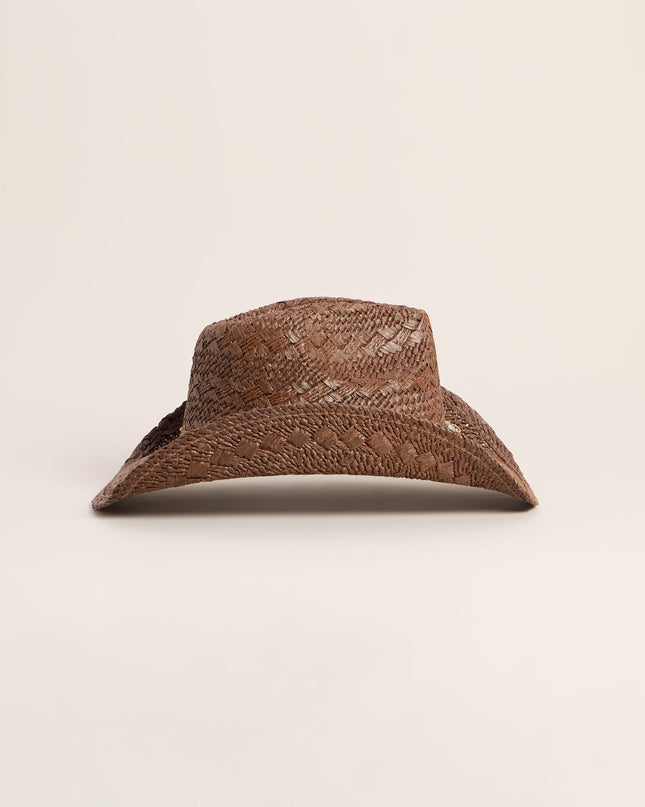 Desert Detail Beaded Cowboy Hat
