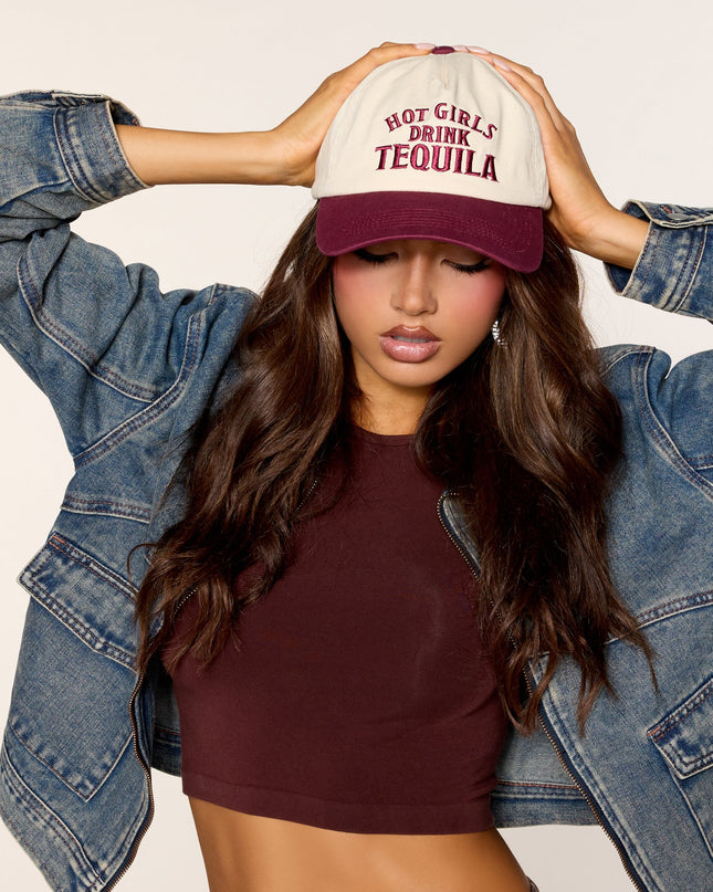 Hot Girls Drink Tequila Baseball Hat