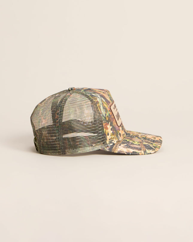 Cowboys And Tequila Camo Trucker Hat