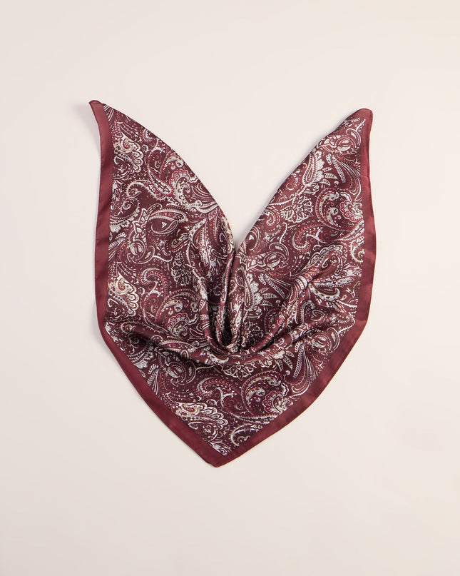 On Point Paisley Woven Scarf