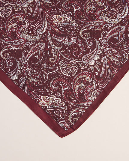 On Point Paisley Woven Scarf