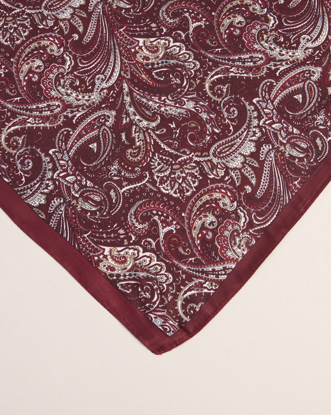 On Point Paisley Woven Scarf