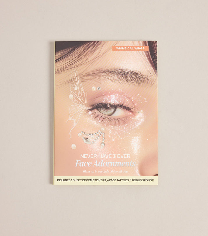 Starry Eyed Gem Stickers And Face Tattoos Set