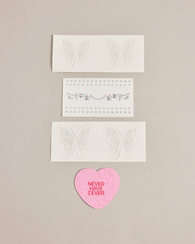 Starry Eyed Gem Stickers And Face Tattoos Set